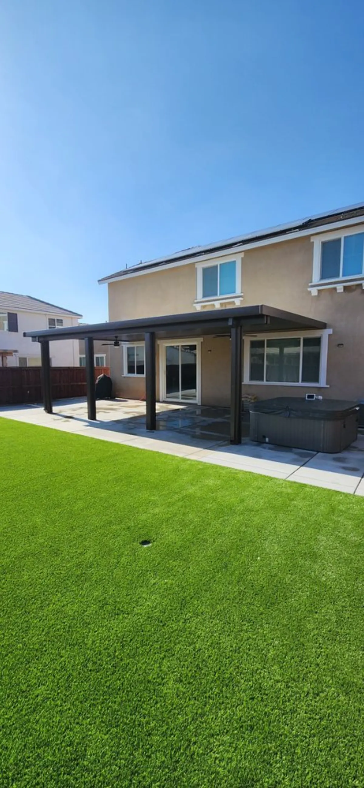 Pacific West Grounds landscape project 1