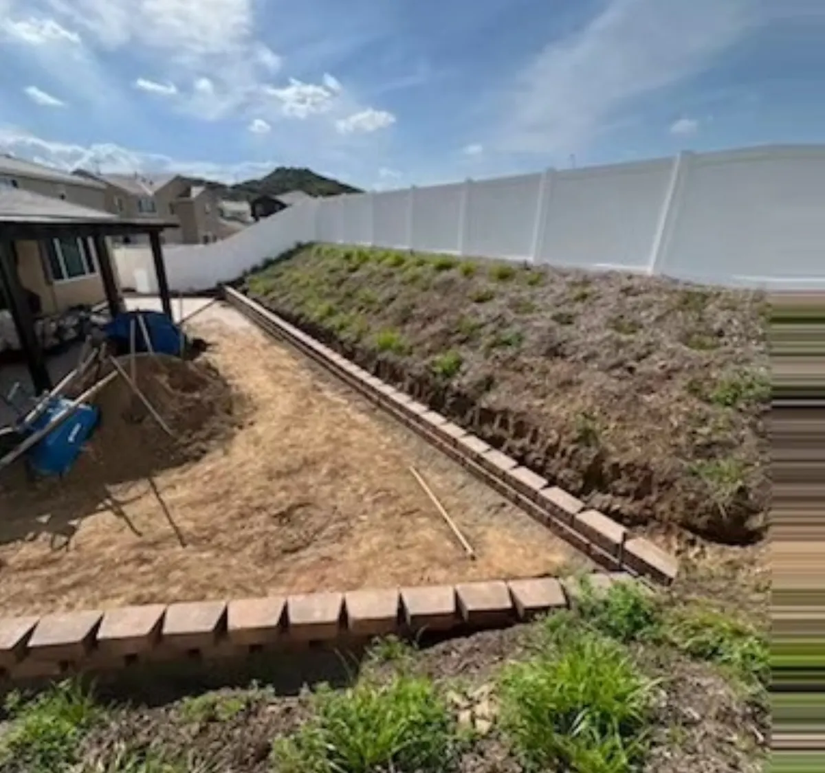 Pacific West Grounds landscape project 16