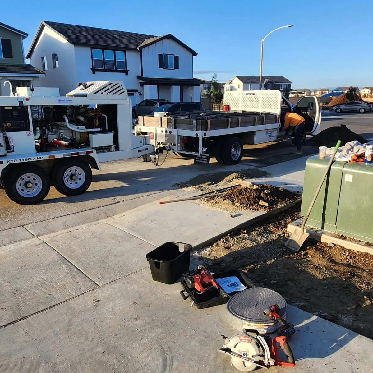 Pacific West Grounds landscape project 17
