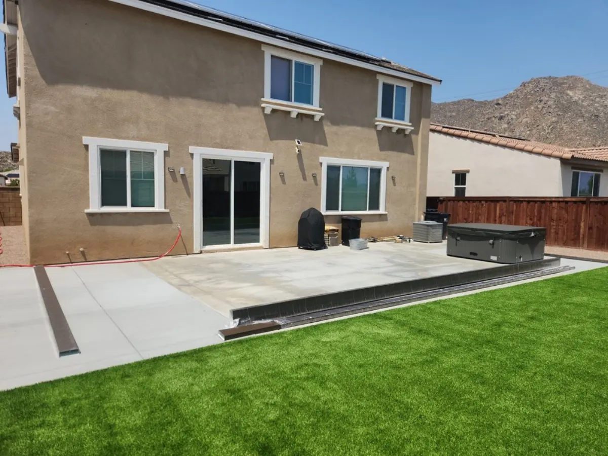 Pacific West Grounds landscape project 7
